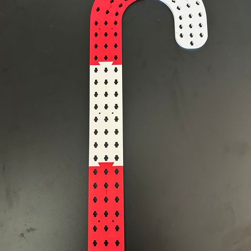 CandyCane-RM-24in-100-pixels_printed_right.jpeg Canne à sucre 24" pour Seed Pixels & 12mm Bullet WS2811 - xLights xModel