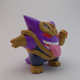 03 (1).png Archivo STL Thangar (Thanos Gengar)・Modelo de impresora 3D para descargar