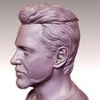 10.jpg Robert Downey 3D portrait sculpture