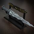 ANT05694.jpg STL file Stand for Dark One Dagger・3D printer model to download