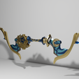 genshin-impact-Compound-Bow-3D-print-model-1.png genshin impact Compound Bow 3D print model