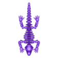 koko_skeleton_lizrdv02.stl Articulated Lizard Skeleton Model! 🎃💀