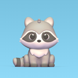 Cod442-Cute-Sitting-Raccoon-2.png Cute Sitting Raccoon