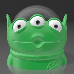 photo_2022-06-16_23-31-41.jpg Support Alexa Echo Dot 4a et 5a Geração Aliens Toy Story Pixar