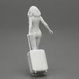 3DG-0011.jpg Fichier 3D 2 Femme d'affaires en chemise et pantalon tirant une valise marchant dans un terminal d'aéroport・Objet imprimable en 3D à télécharger