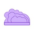Wolken Set .stl Clouds shelf for Tonie Box