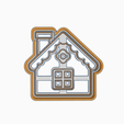 casa3.png Gingerbread House Cookie Cutter christmas house cookie cutter