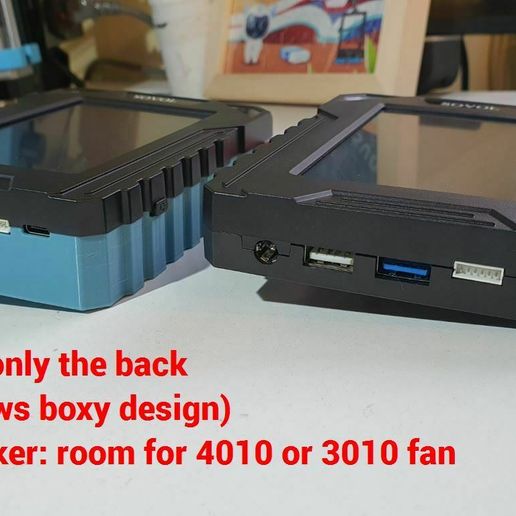 20231119_121111_Medium.jpg Sovol Klipper Screen cooling fan case SV07, SV07+, SV06, SV06 Plus