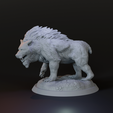 1.2FS.png Giant Dire Bear DND miniature - 2 inch base, Pre-supported