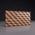 0000.png USA Wavy Flag - CNC Files For Wood, 3D STL Model