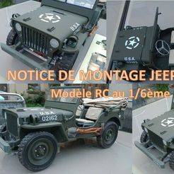 Diapositive1.jpg Free STL file Assembly instructions JEEP WILLYS・3D printer design to download