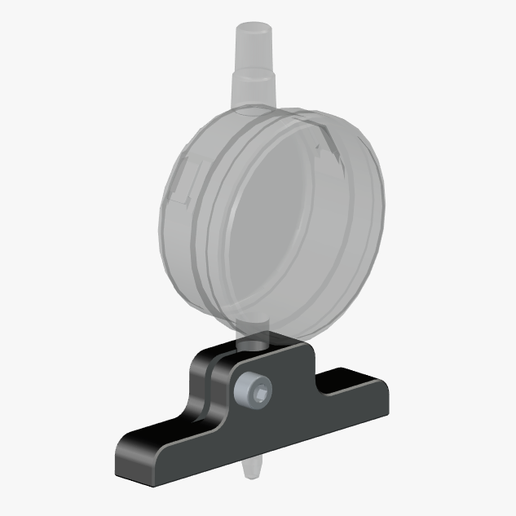 Dial gauge depth attachment