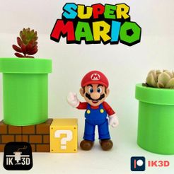PATREON-4.jpg Fichier STL gratuit Super Mario Bros Pipe Planter / Porte stylo / Joycon・Plan imprimable en 3D à télécharger