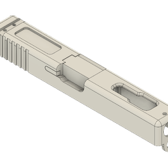 Glock-AEP1.png Glock 18C AEP Cyma airsoft slide replacement STL