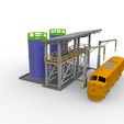 mill-storage-tank.jpg Cargo storage tank model 1 87 scale for railway diorama 3D print model