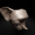 6.png Dobby - Harry Potter Movie Cospay Costume Face Mask 3D print model