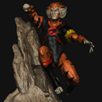 5.png Tygra Red and Black Thundercats STL files 3D printing collectibles fanarts by CG Pyro
