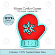 Etsy-Listing-Template-STL.png Mitten Cookie Cutters | STL File