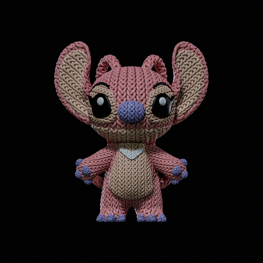 Knitted Angel from Lilo and Stitch