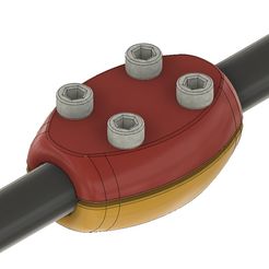 13,5.jpg Fichier STL Raccord de tuyau 10mm extension de serrage stable robuste optimisé optimal pièce de design・Modèle à télécharger et à imprimer en 3D