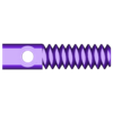 GlassBedPin-coarseThread.stl Customizable Adjustable Glass Bed Bracket for FlashForge Creator Pro etc