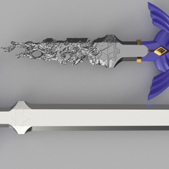 sffdgdggg.png STL file The legend of Zelda - Tears of the Kingdom - Master Sword・3D printer design to download