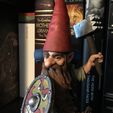 Photo-Aug-12,-10-30-55-AM.jpg Gnome with Mace, Fantasy Tabletop RPG Miniature or Garden Gnome Statue