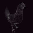 uv.jpg CHICKEN CHICKEN - DOWNLOAD CHICKEN 3d Model - animated for Blender-Fbx-Unity-Maya-Unreal-C4d-3ds Max - 3D Printing HEN hen, chicken, fowl, coward, sissy, funk- BIRD - POKÉMON - GARDEN