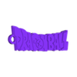 Dragon Ball Logo GDesigns NAR.stl Dragon Ball keychain