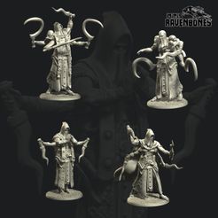 all_c.jpg 3D-Datei Dämonische Kultisten・Design für 3D-Drucker zum herunterladen