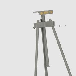 statief_v41.png STL file Tripod based on 23,5mm broom stick・3D printable design to download