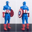 05.jpg Low Poly Captain America