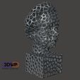 EinsteinVoronoi.jpg Einstein Bust (Voronoi Style)