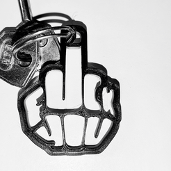 title.png Free STL file Keychain・Object to download and to 3D print