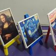 20211106_194550.jpg Mini Easels with Portrait Canvas