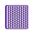 Insert_Honeycomb.stl COVID-19 Mask Filter Grille