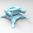 Bolter.263.jpg Бесплатный STL файл Часовая турель в стиле научной фантастики・Дизайн 3D-печати для загрузки