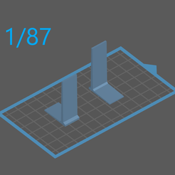 berlin-187a.png Fichier STL Mur de berlin (Echelle 1/87)・Modèle pour imprimante 3D à télécharger, _Jeff_