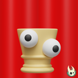 Render-7.png Digital Circus Pencil Holder / Planter Set