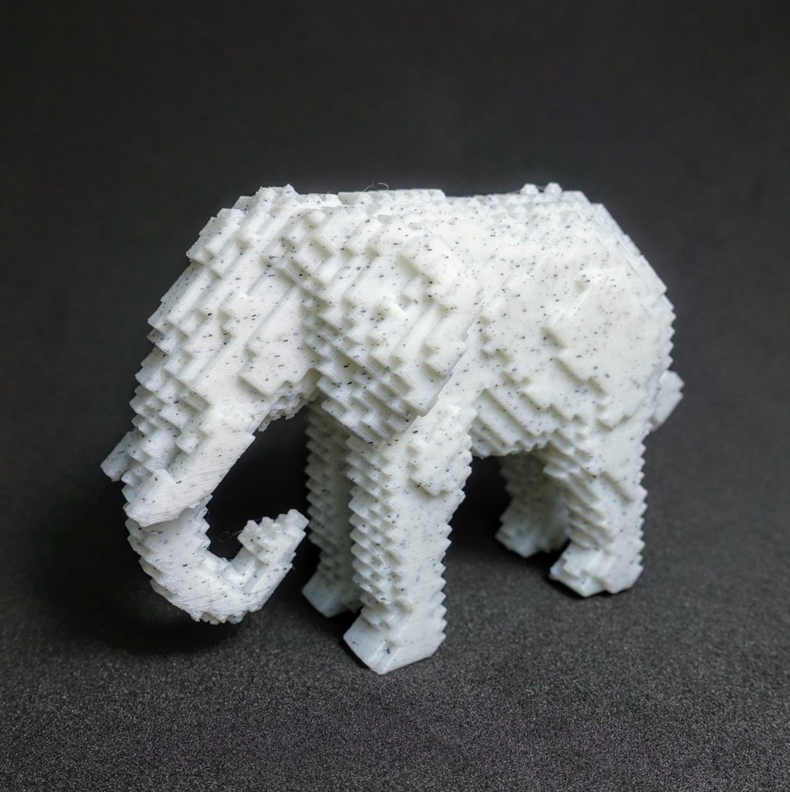 Capture d’écran 2017-04-12 à 11.11.44.png Descargar archivo STL gratis Voxel Elephant V2 • Plan para imprimir en 3D, PJ_