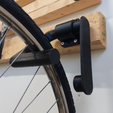Bikewallrack2.png Fatbike / MTB / E-bike / bicycle wall stand rack version 3.0