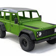 Defender-AI-Visualization.png Land Rover Defender 110 4-türige Karosserie 1/10 SCALE OFF-ROAD CRAWLER BODY | Radstand 285mm