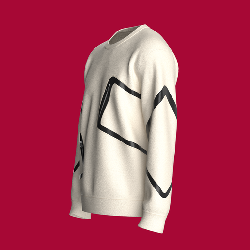 Men-Athletic-Sweatshirt-With-Zip-Pocket_5.png Herren Sportliches Sweatshirt mit Reißverschlusstasche | Marvelous / Clo3d / obj / fbx