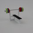 IMG_1328.jpg Bench press, Squat rack and Olympic weight set