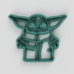 yoda1.png Файл STL baby yoda cookie cutter・3D-печать дизайна для загрузки, Jordi34x