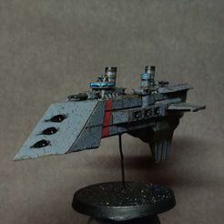 temeraire-1.jpg Free STL file Temeraire Class Battlecruiser・Design to download and 3D print, swag_gaming