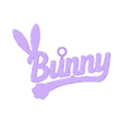 Bunny Pendant.stl Segno del coniglietto BUNNY