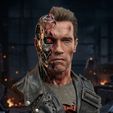 9937e9b5-dfa1-4d6f-9b2a-6862a3823707.jpg Battle Damaged T800 Bust STL Terminator Cyborg 3D Printable Statue