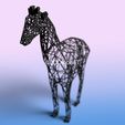 giraffe-9.jpg Giraffe Wire Frame Art - Resin Printing