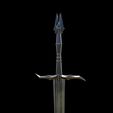 SwordOfSauron_1.jpg Sauron Sword lord of the rings 3D DIGITAL DOWNLOAD FILE